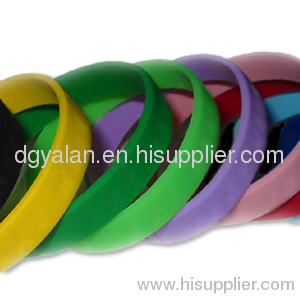 Supply any style silicone wristband