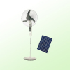 20inch solar power fans with panel