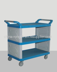 3 Layers Plastic service cart