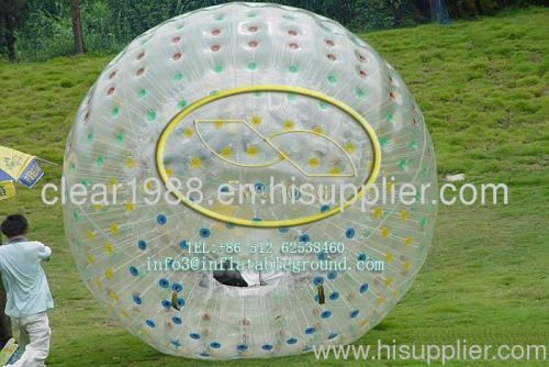 fwulong inflatable grass zorb ball