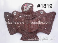 Superior Stylish Eagle-Shaped Leather Scissor Holster