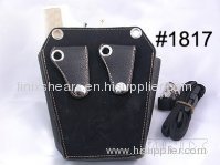 Stylish 4 pairs of scissors Leather Scissor Holster
