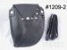 High Quality Stylish Black Leather Scissor Holster