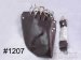 4 Pairs of Scissors Coffee color Scissor Holster