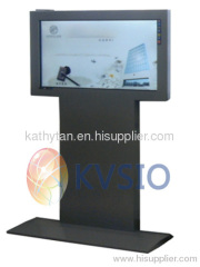 Big screen digital advertising kiosk