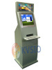 Interactive kiosk with A4 laser printer