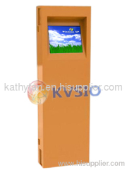 Outdoor payment kiosk