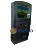 Wall mounted card issuing kiosk