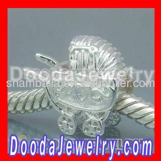 cheap european sterling silver baby carriage charms