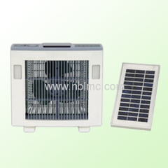 solar rechargeable house fan