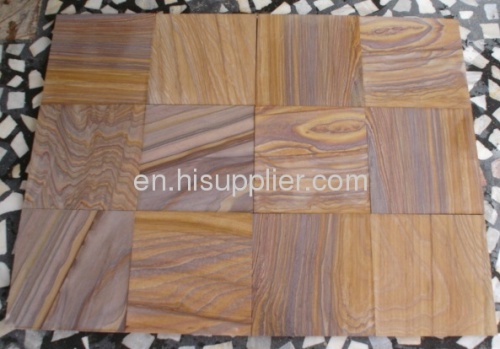 Rainbow sand stone tiles