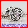 Sterling silver Blooming rose european Mother's Day Gift