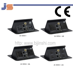 JS-5 Outlet socket for tabletop power and data outlet