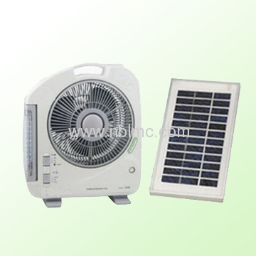 solar electricity table fan