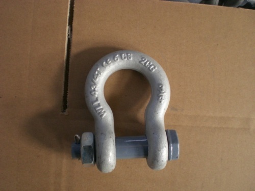 large bow shackle