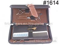 High Quality 4 Pairs + 4 Slots Hairdressing Scissors Case