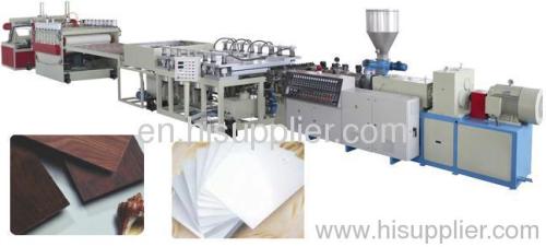 VC Skinning Foaming Board Production Line