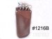 3 pairs of scissors Brown Color Stylish Leather Scissor Holster