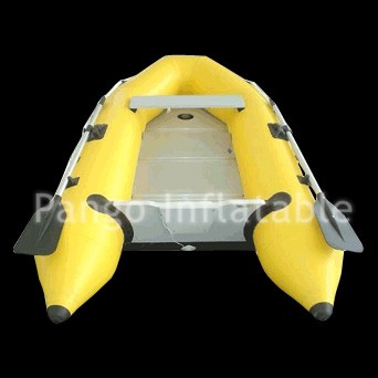 Golden Inflatable Boat