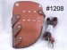 Superior Light Coffee Color Stylish Leather Scissor Holster