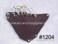 4 pairs of scissors Coffee Color Scissor Holster