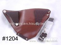 4 pairs of scissors Coffee Color Scissor Holster