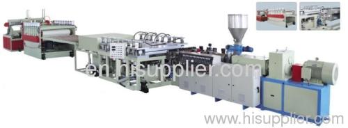 PVC Construsion Board Making Machine