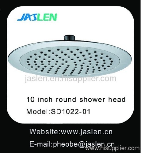 round and slim plastic shower heads