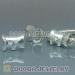 2012 New Arrival european Silver Dog Charm Beads