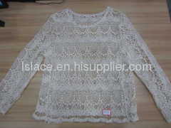 cotton lace garment