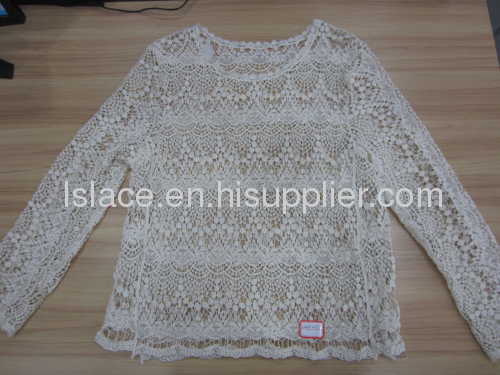 cotton lace garment