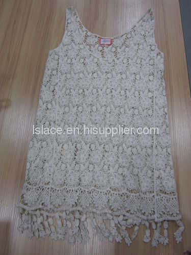 cotton lace garment