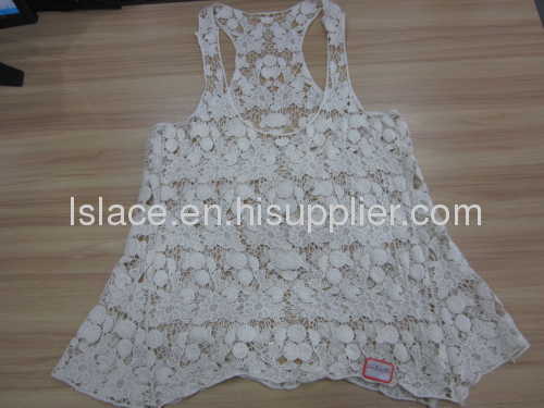 cotton lace garment