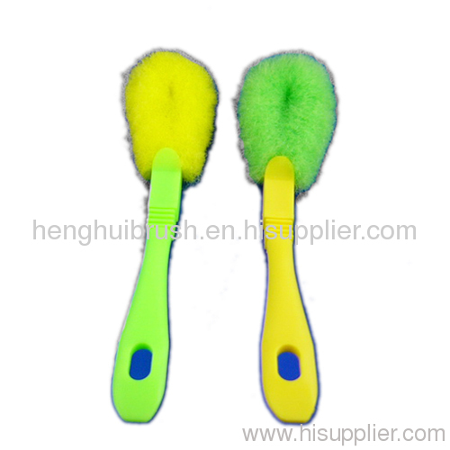 synthetic fiber shoe brush