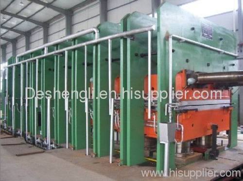 Platen Press Line rubber plate curing press