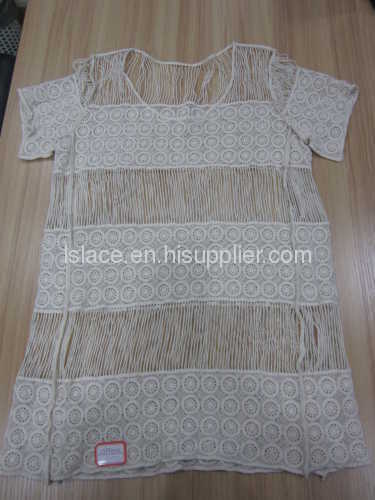 cotton lace garment