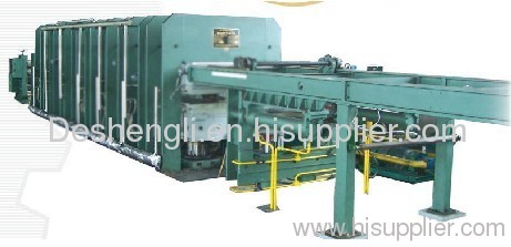 rubber plate curing press