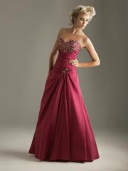 Evening Dress elastic satin sexy evening gown