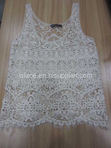 cotton lace garment