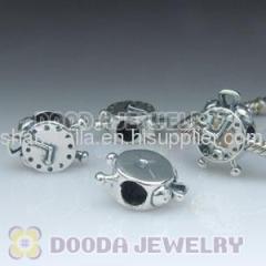 2012 european Sterling Silver Clock Charms Bead Wholesale