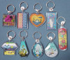 Acrylic keychain, Bottle Opener, With Printed Paper Inserted or Silk Screen Printing Inside