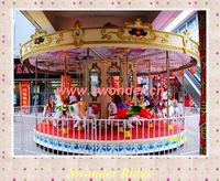 Totally Beautiful Kiddy Rides and Entertainment Equipment Carousel with Attractive Music and Light