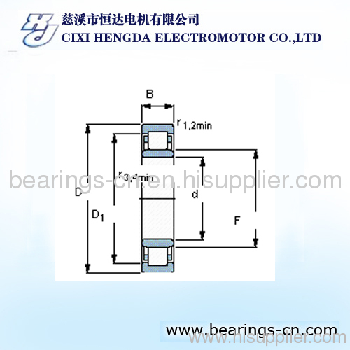 NUP CYLINDRICAL ROLLER BEARING