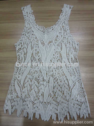 Cotton lace garment