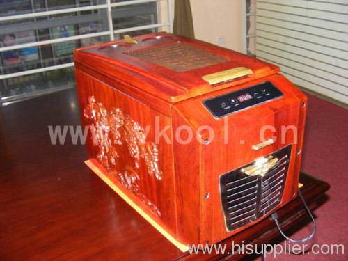 VKOOL 18L Mini Portable Semiconductor Car Refrigerator,Car Fridge