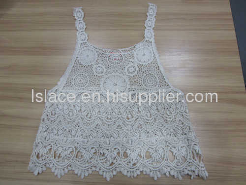 Cotton lace garment