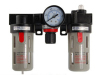 Pneumatic Air Source Treatment Regualtor Unit w Pressure Gauge BC4000