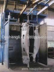 Sand/shot blasting machine