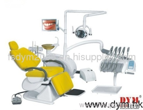 Dental chair with bed