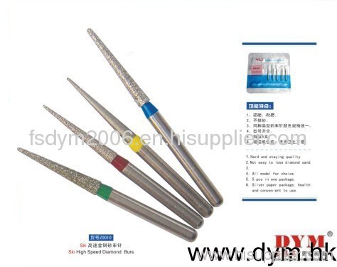 High Speed Diamond Burs